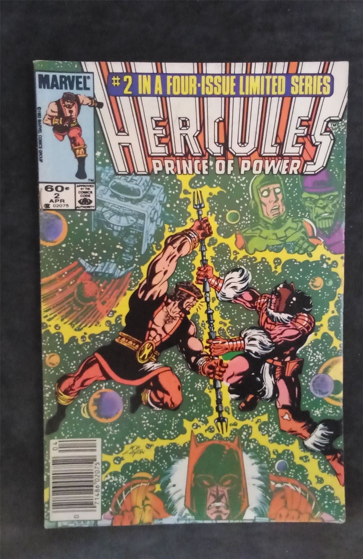 Hercules #2 1984 marvel Comic Book