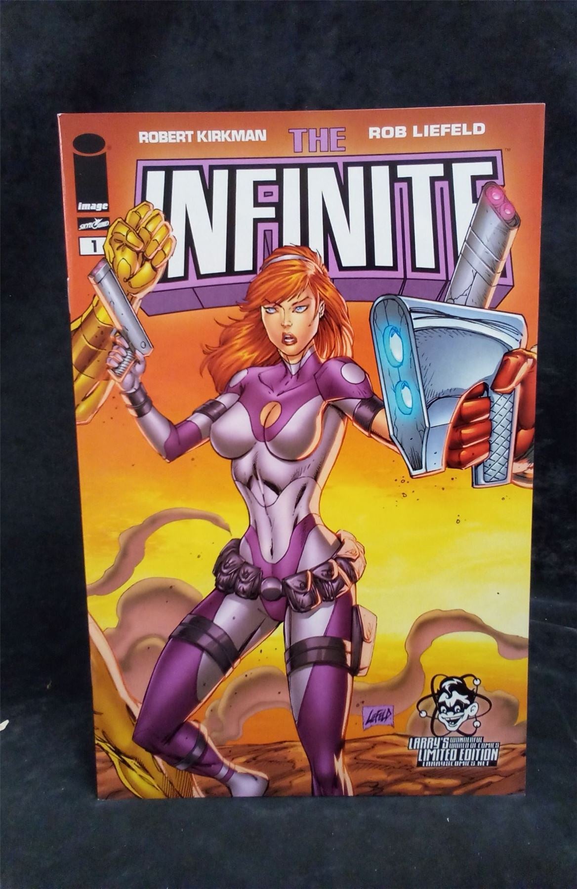 Infinite #1 Larry's Wonderful World of Comics Exclv Image Comics Comic Book Image Comics Comic Book