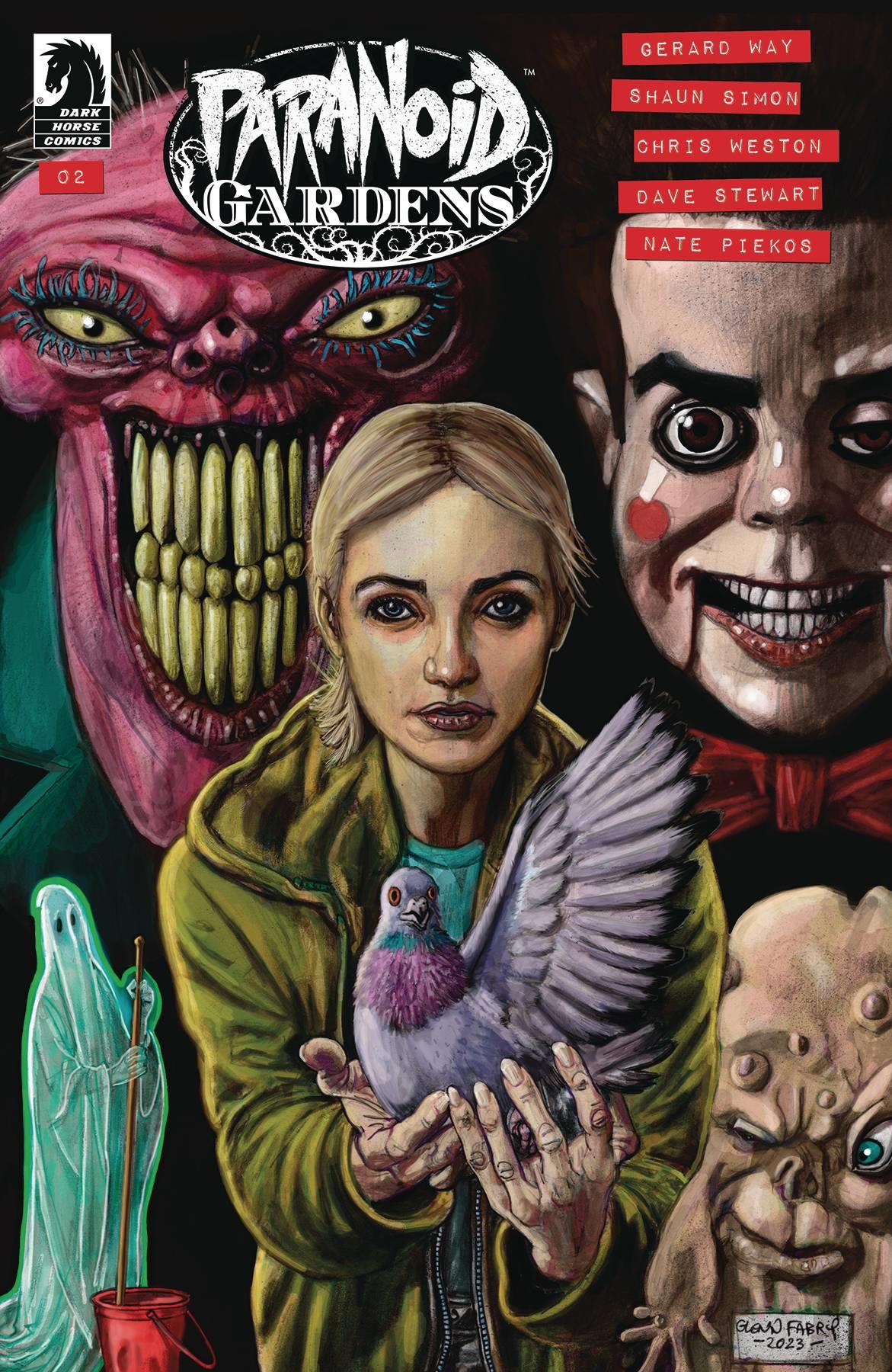 Paranoid Gardens #2 Cvr B Fabry Dark Horse Prh Comic Book