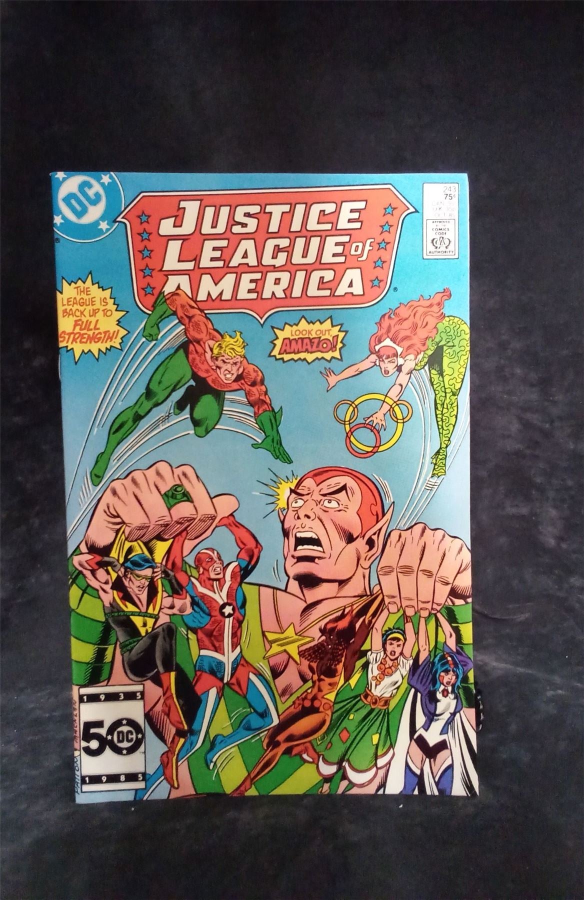 Justice League of America #243 1985 DC Comics Comic Book