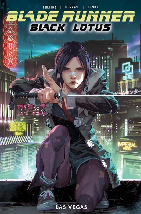 Blade Runner Black Lotus Las Vegas #1 (of 4) Cvr A Kael Ngu (mr) Titan Comics Comic Book