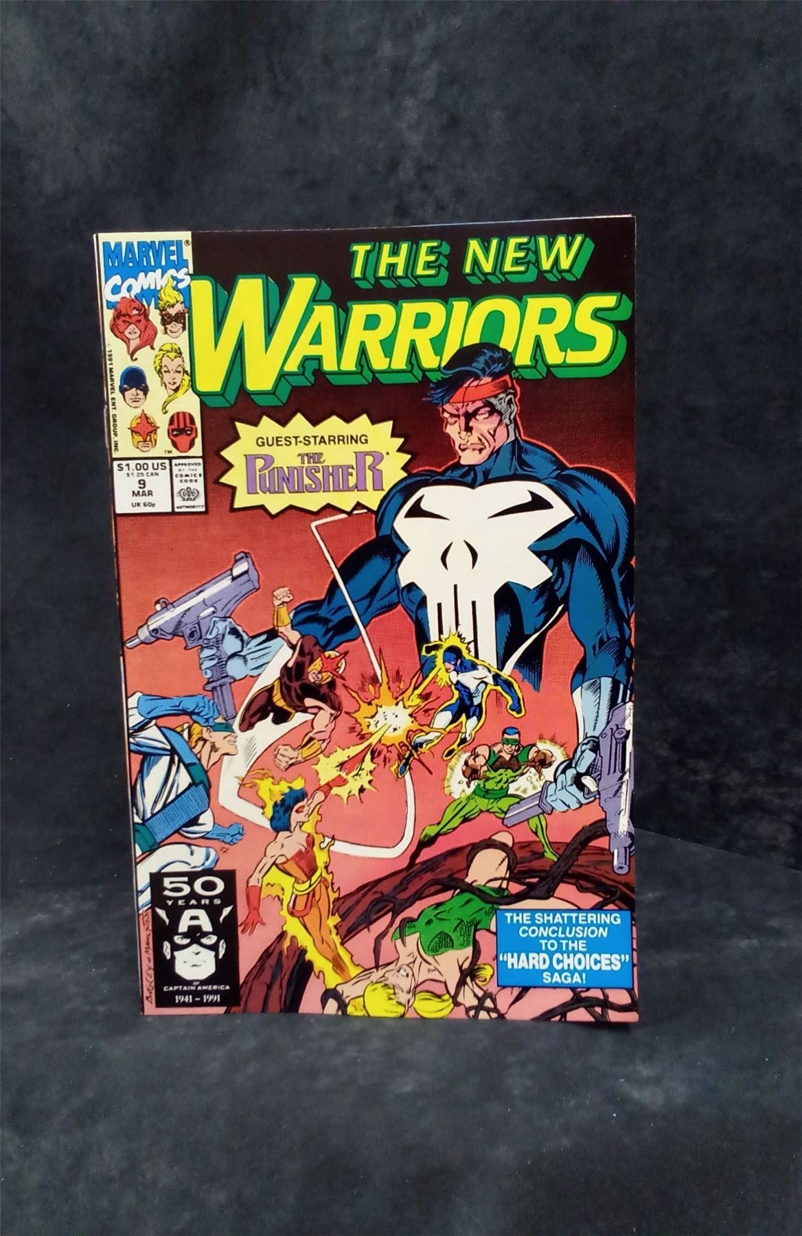 The New Warriors #9 1991 Marvel Comics Comic Book