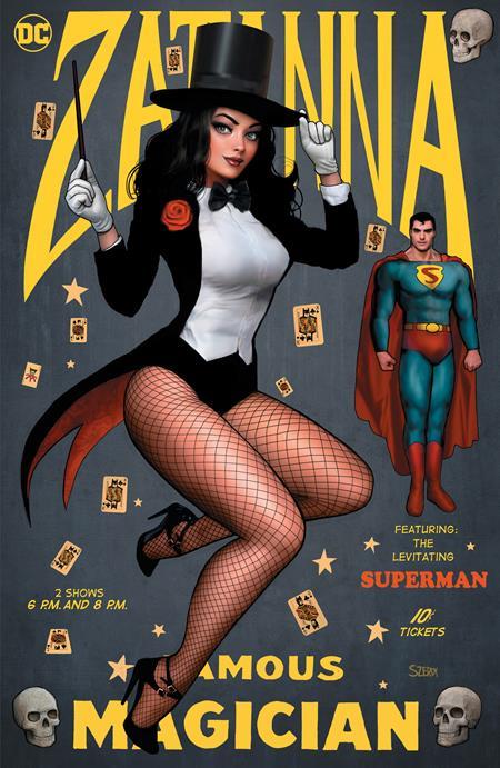 Superman #16 Cvr B Nathan Szerdy Card Stock Var (absolute Power) DC Comics Comic Book
