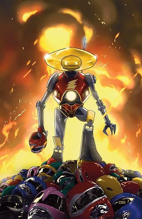 Mighty Morphin Power Rangers #107 Cvr E Unlockable Var Boom! Studios Comic Book Boom Studios Comic Book