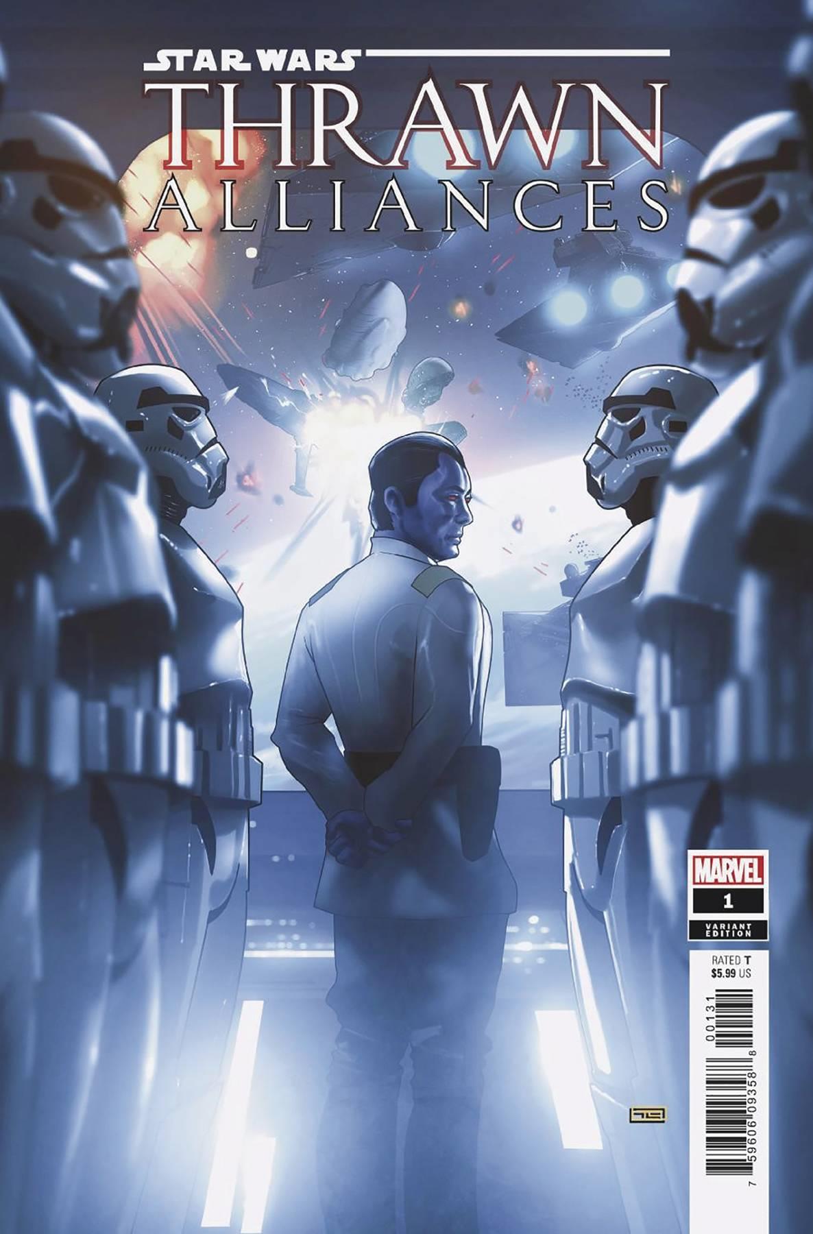 Star Wars Thrawn Alliances #1 Taurin Clarke Var (Taurin Clarke Var) Marvel Prh Comic Book 2024