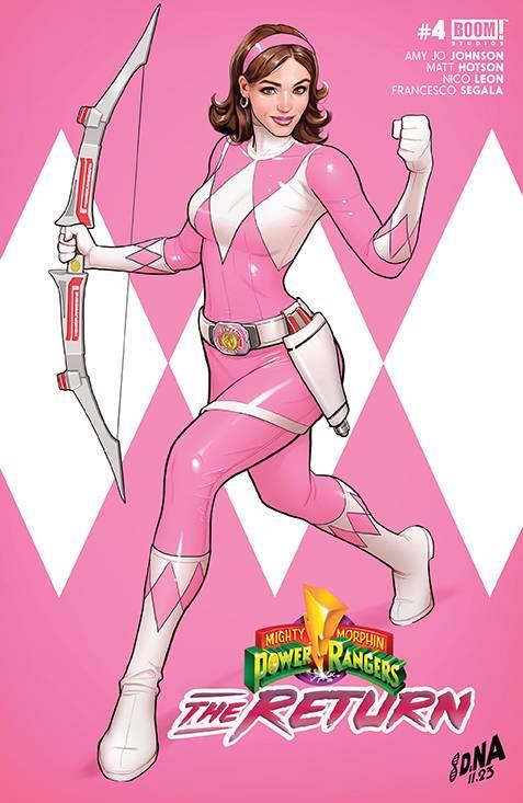 Mighty Morphin Power Rangers The Return #4 (of 4) Cvr B Naka Boom! Studios Comic Book