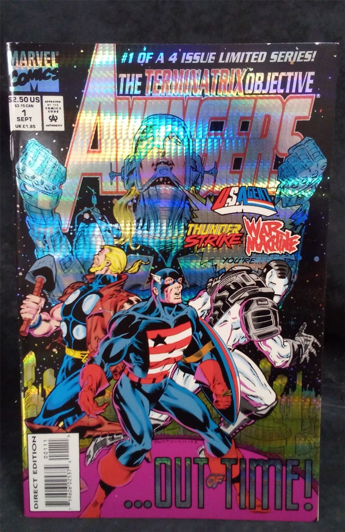 Avengers: The Terminatrix Objective #1 1993 Marvel Comics Comic Book