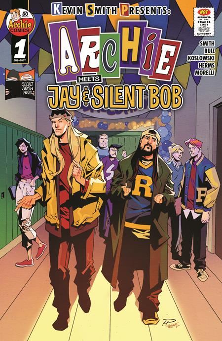 ARCHIE MEETS JAY AND SILENT BOB #1 (ONE SHOT) CVR D PHIL HESTER MATT HERMS VAR (MR) Archie Comics Publications Comic Book 2025