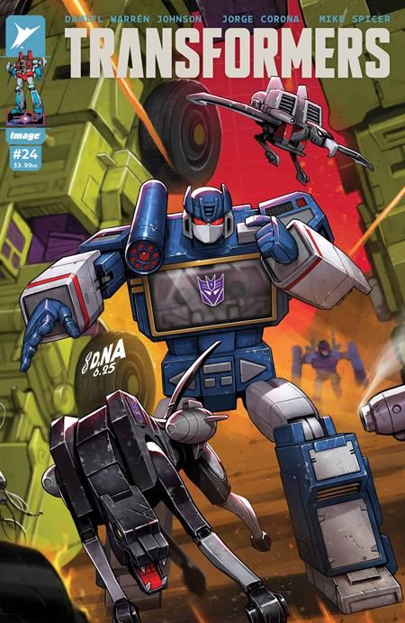 Transformers #24 Cvr C Inc 1:10 David Nakayama Connecting Var Image Comics Comic Book