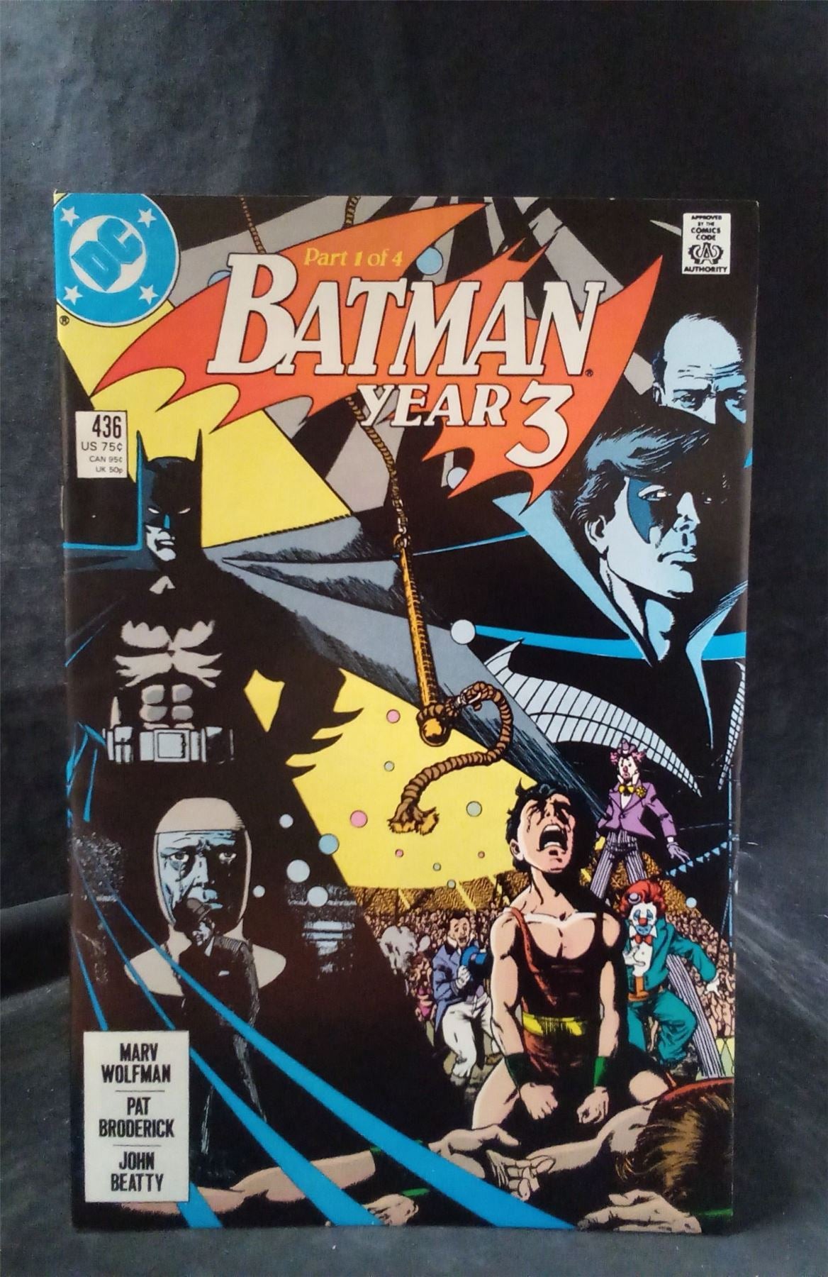 Batman #436 1989 DC Comics Comic Book