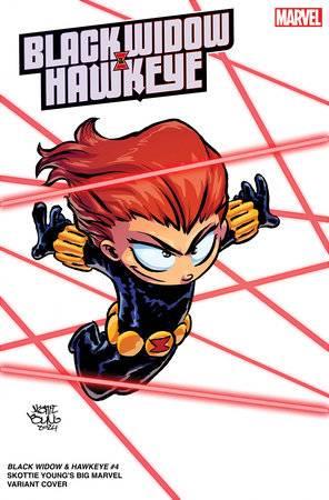Black Widow And Hawkeye #4 Skottie Young Big Marvel Var (Skottie Young Big Marvel Var) Marvel Prh Comic Book 2024