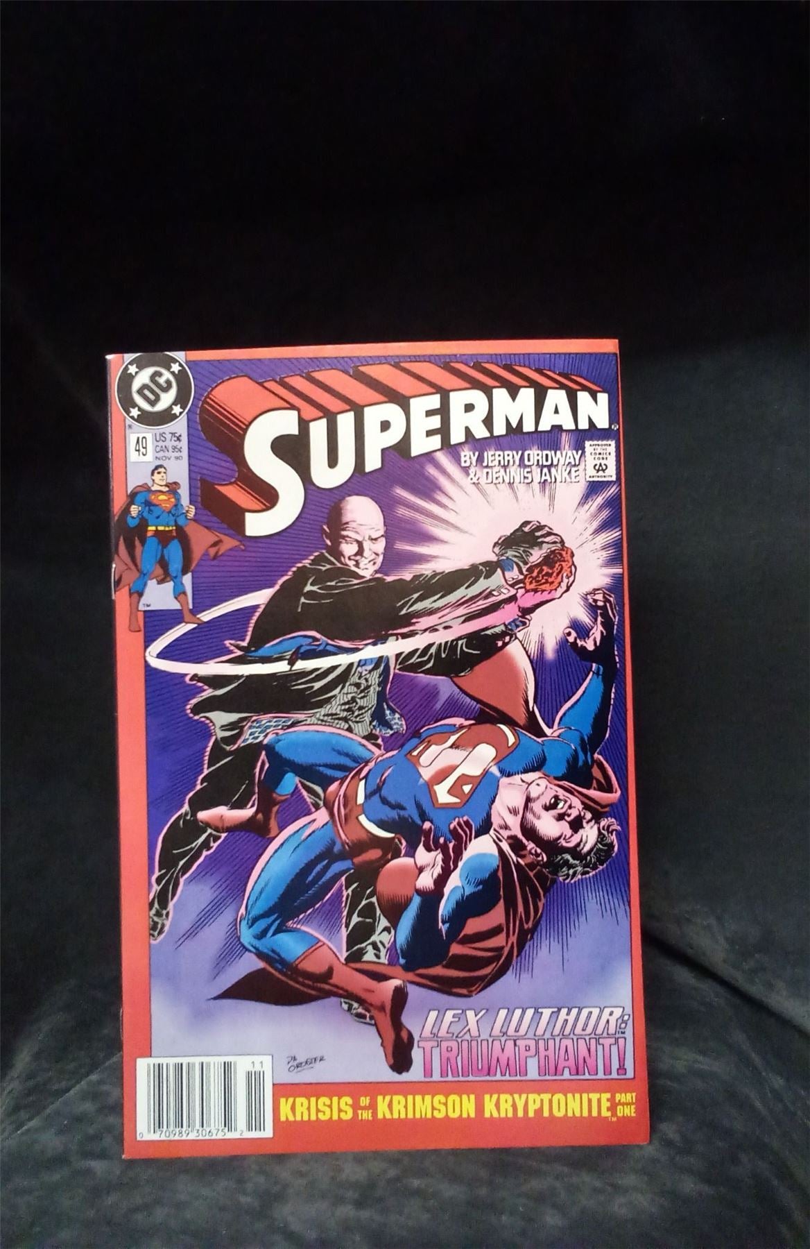 Superman #49 1990 DC Comics Comic Book