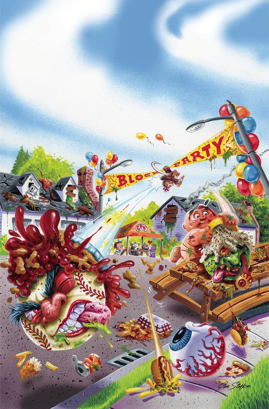 Madballs Vs Garbage Pail Kids #3 Cvr L Simko Ltd Virgin (Cvr L Simko Ltd Virgin) Dynamite Comic Book 2022