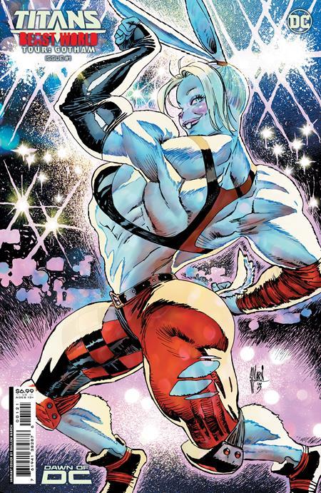 Titans Beast World Tour Gotham #1 (one Shot) Cvr B Guillem March Card Stock Var DC Comics Comic Book