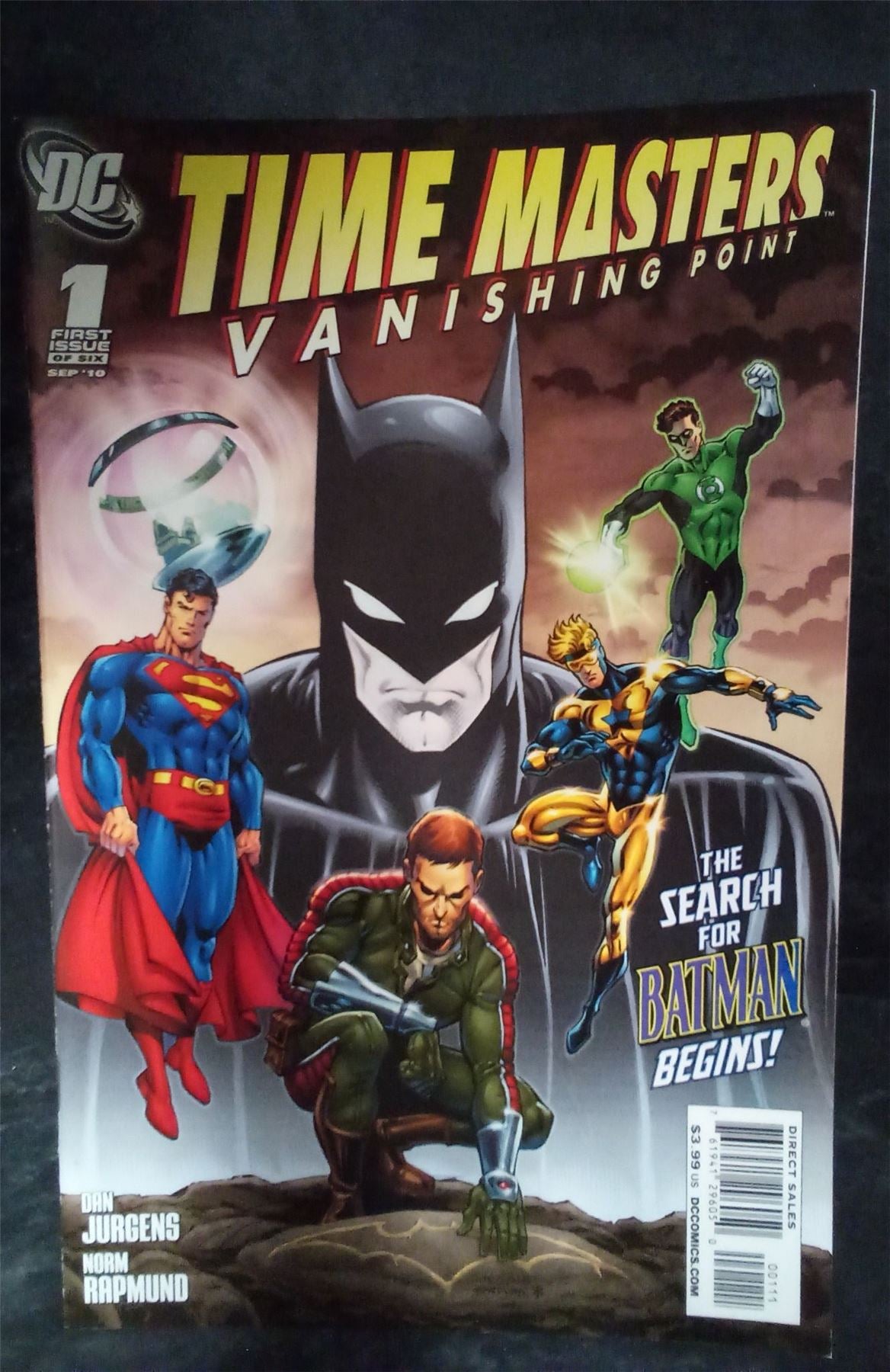 Time Masters: Vanishing Point #1 2010 DC Comics Comic Book