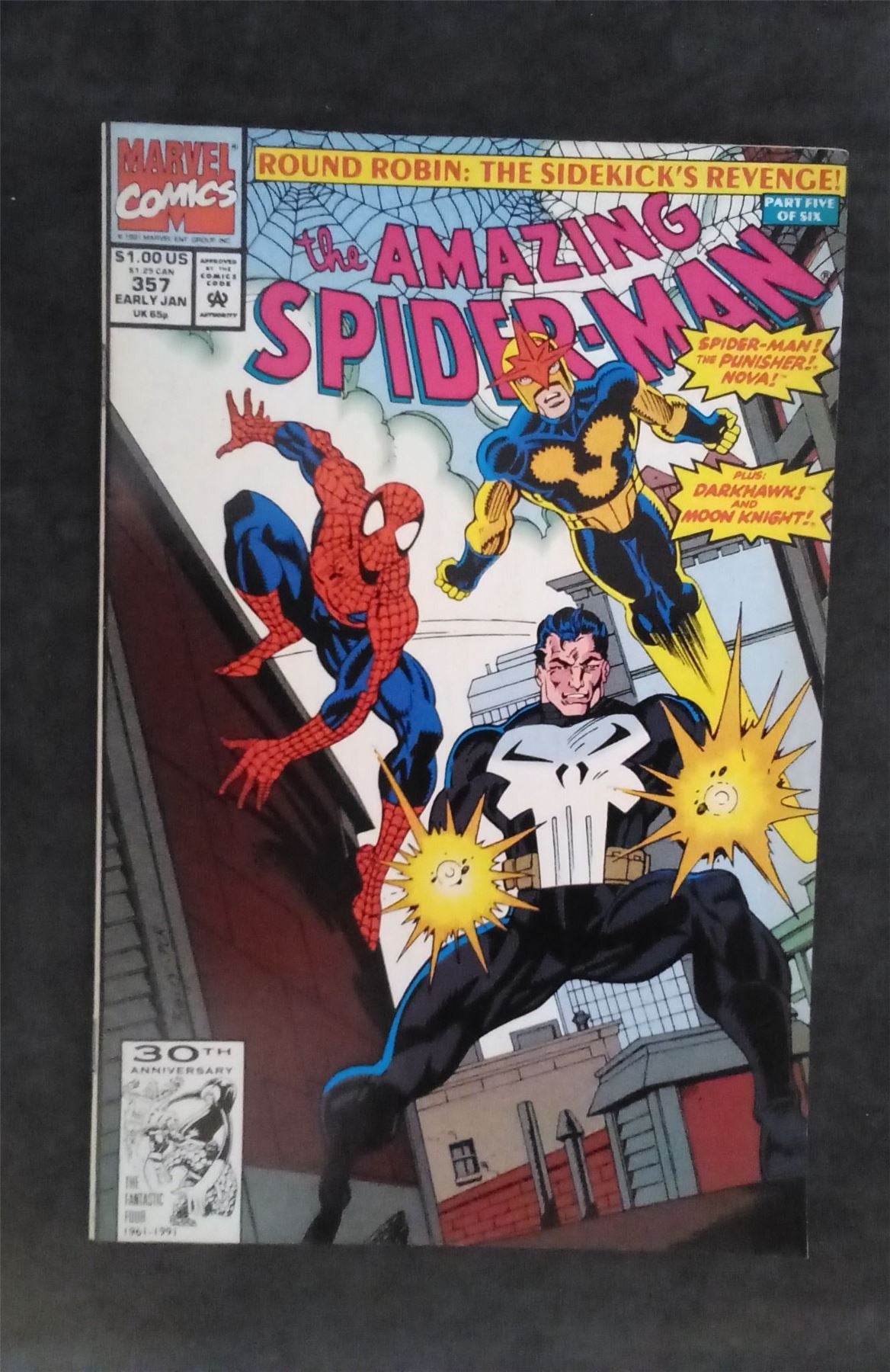 The Amazing Spider-Man #357 1992 marvel Comic Book