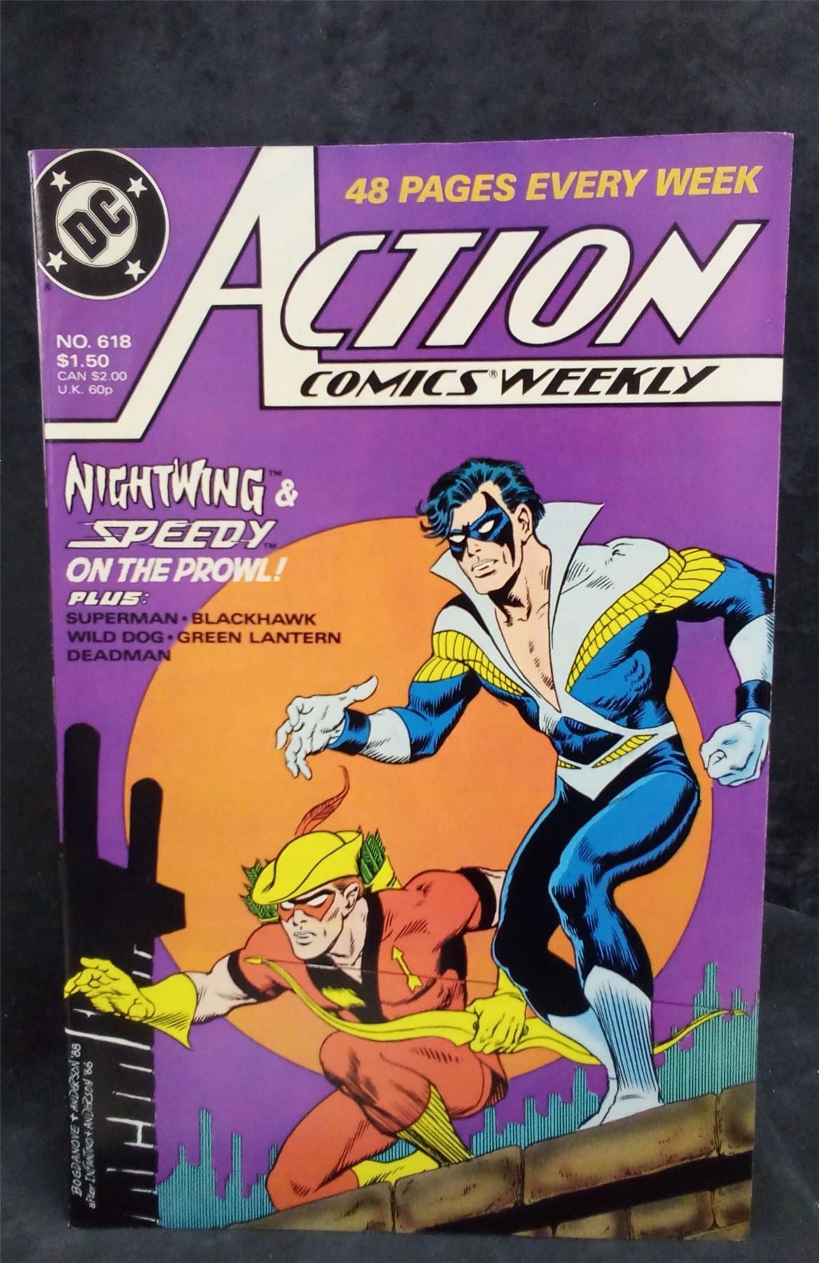 Action Comics Weekly #618 1988 DC Comics Comic Book