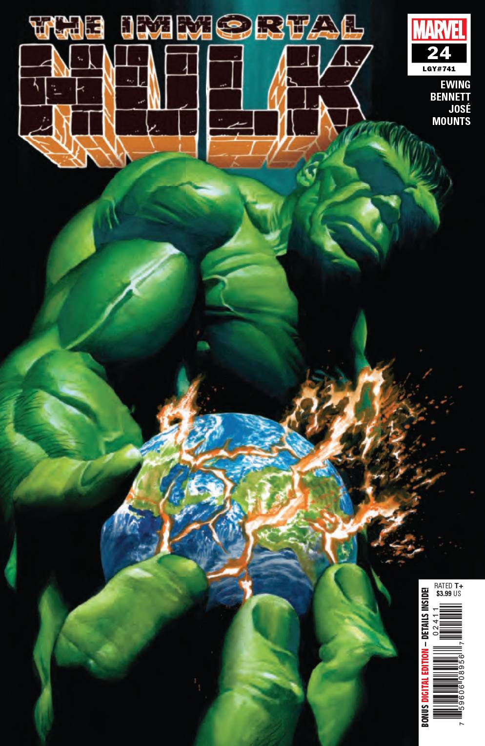 Immortal Hulk #24 Marvel Comics Comic Book