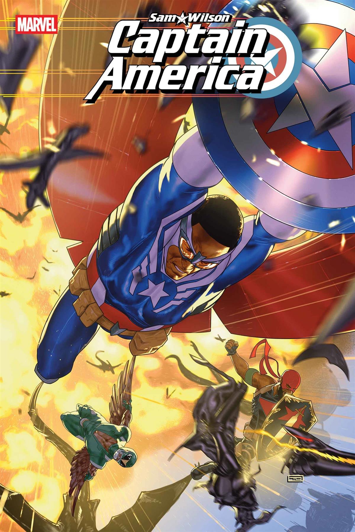 Sam Wilson Captain America #4 Marvel Prh Comic Book 2025