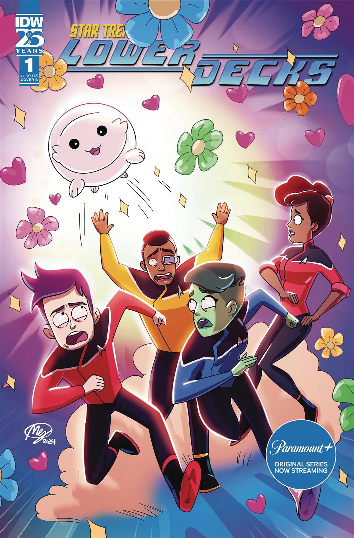 Star Trek Lower Decks #1 Cvr B Huang Idw-prh Comic Book