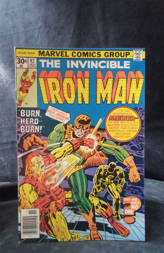 Iron Man #92 1976 Marvel Comics Comic Book
