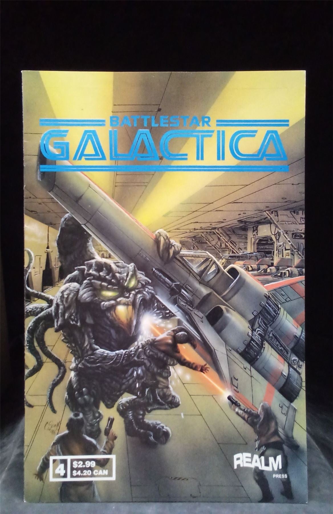 Battlestar Galactica: Prison of Souls #4 1998 Comic Book