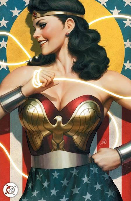 NEW HISTORY OF THE DC UNIVERSE #1 (OF 4) CVR F STANLEY ARTGERM LAU FOIL VAR DC Comics Comic Book 2025