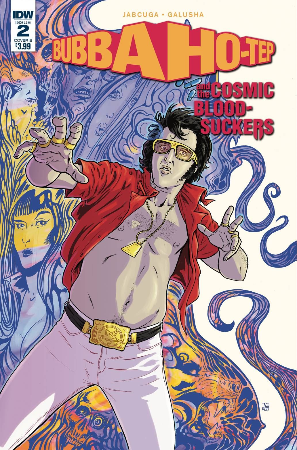Bubba Ho-tep & Cosmic Blood-suckers #2 (Cvr B Galusha) Idw Publishing Comic Book