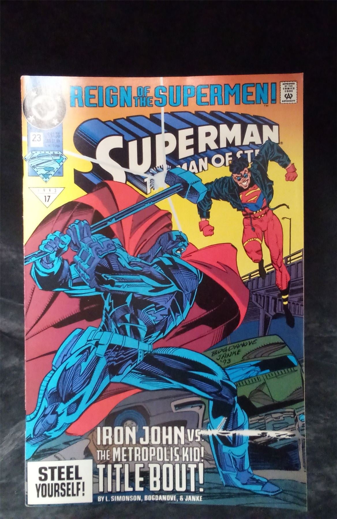 Superman: The Man of Steel #23 1993 DC Comics Comic Book