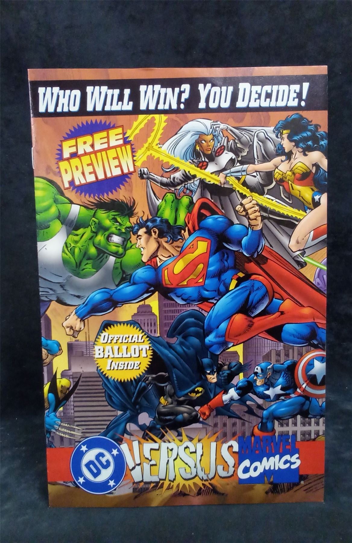 DC Versus Marvel / Marvel Versus DC Consumer Preview 1995 DC Comics Comic Book