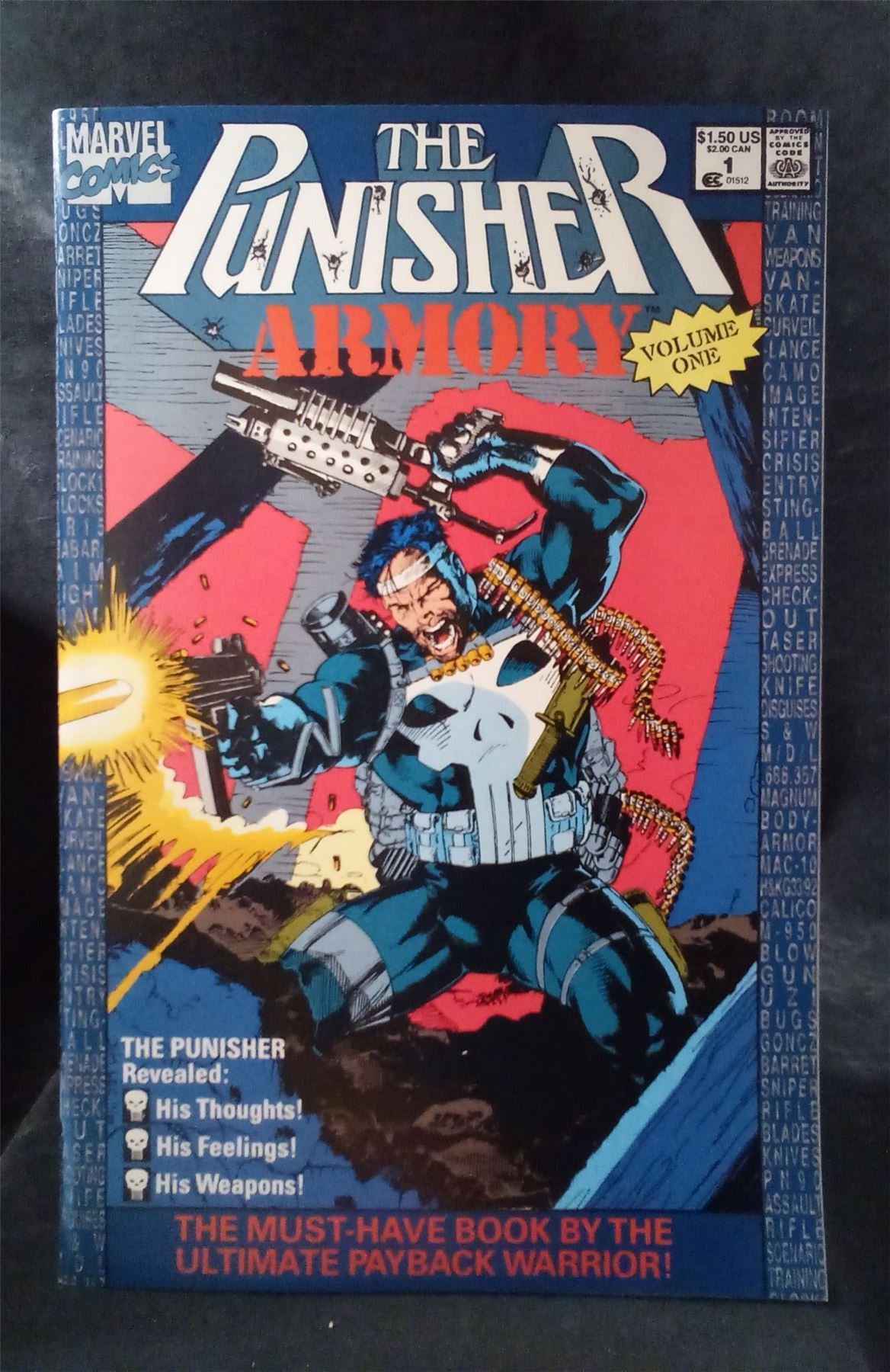 The Punisher Armory #1 1990 Marvel Comics Comic Book
