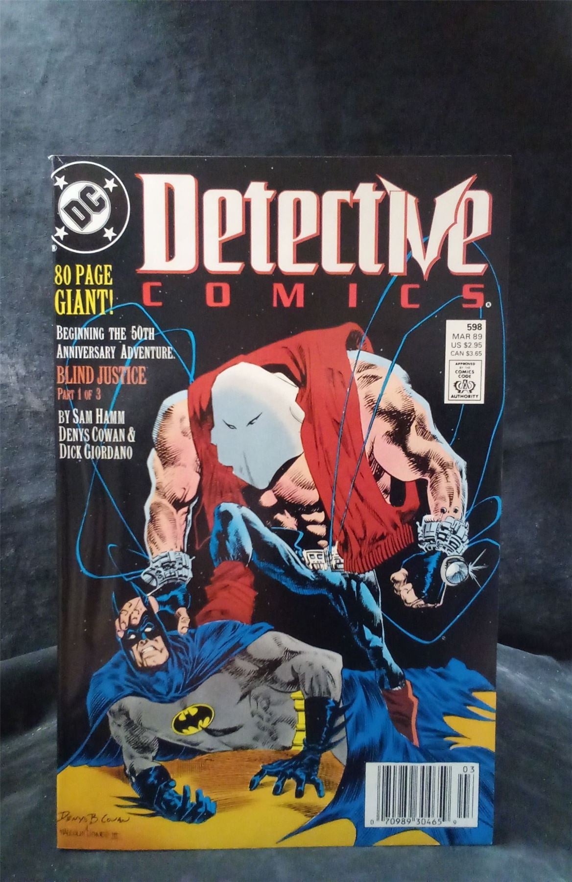 Detective Comics #598 1989 DC Comics Comic Book