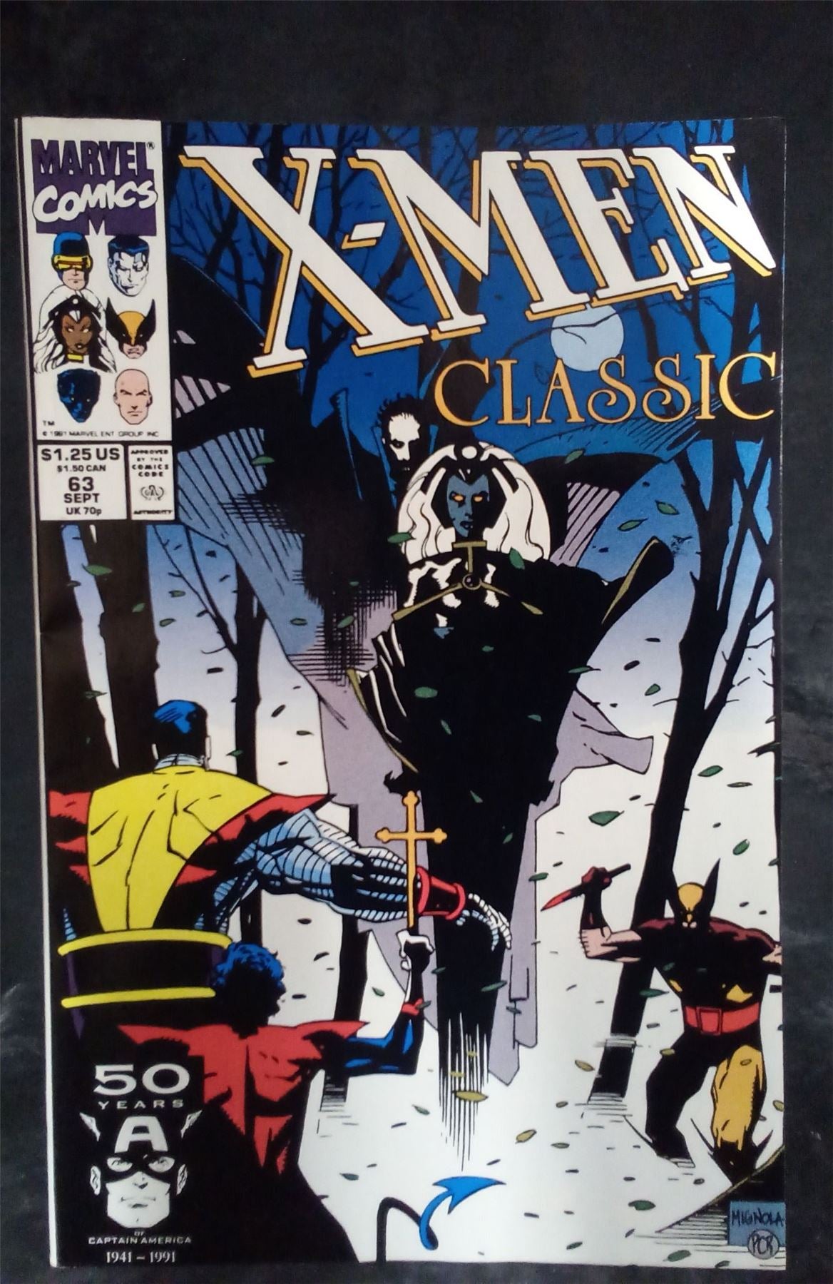X-Men Classic #63 1991 Marvel Comic Book