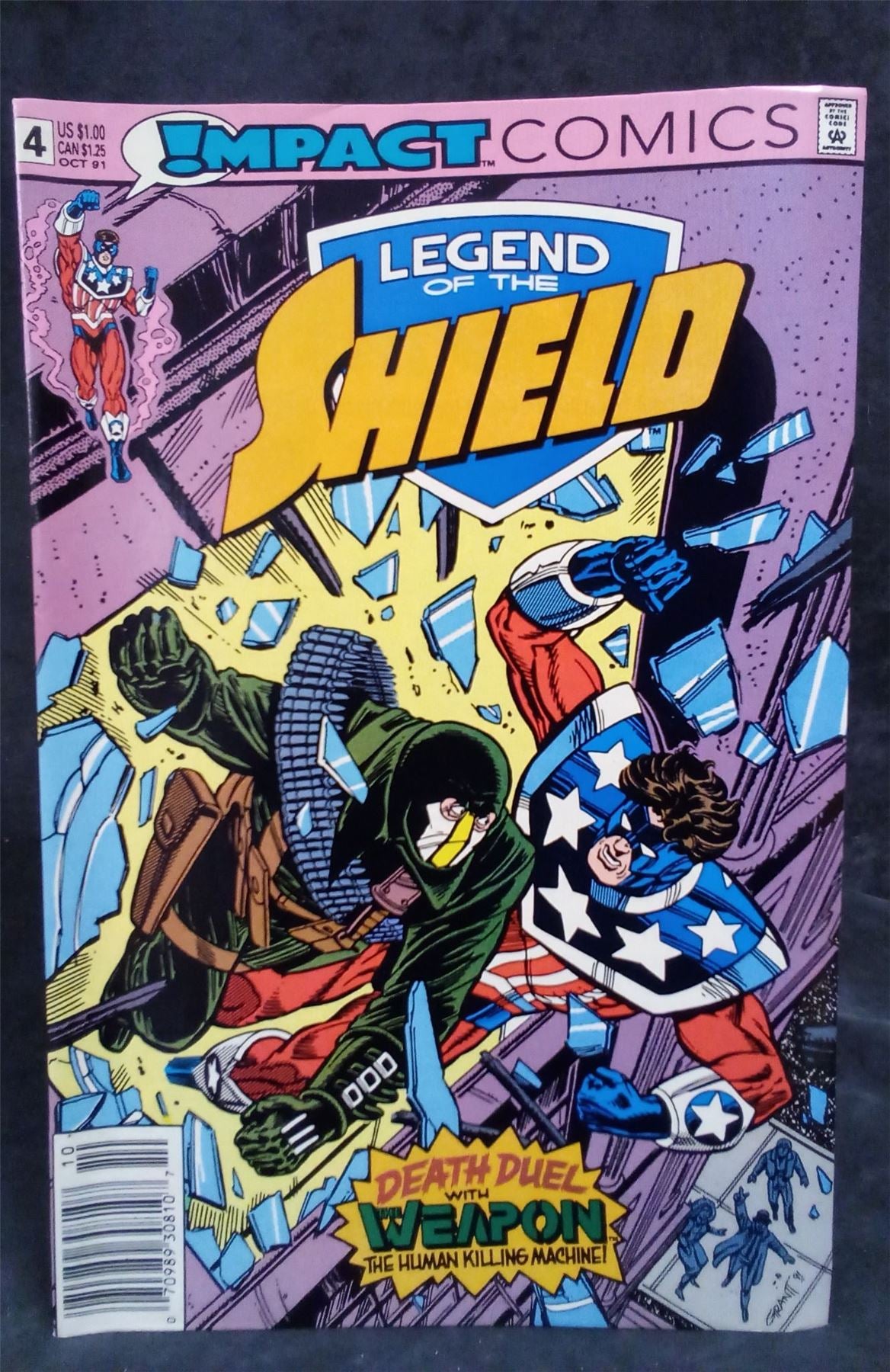 Legend of the Shield #4 1991 DC Comics Comic Book
