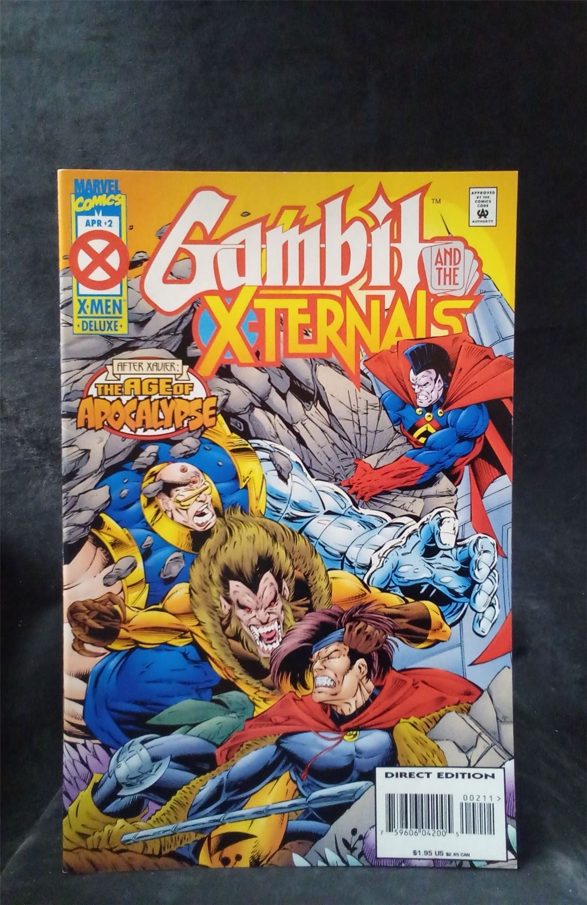 Gambit & The X-Ternals #2 1995 Marvel Comics Comic Book