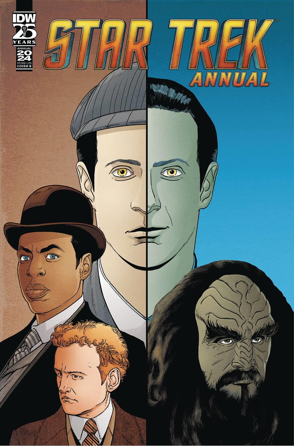 Star Trek Annual 2024 #1 Cvr B Rosanas Idw-prh Comic Book