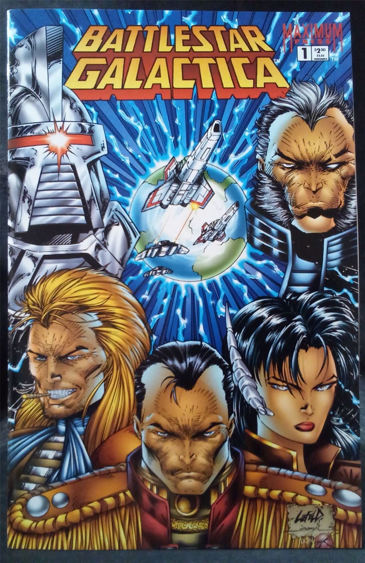 Battlestar Galactica #1 1995 Comic Book