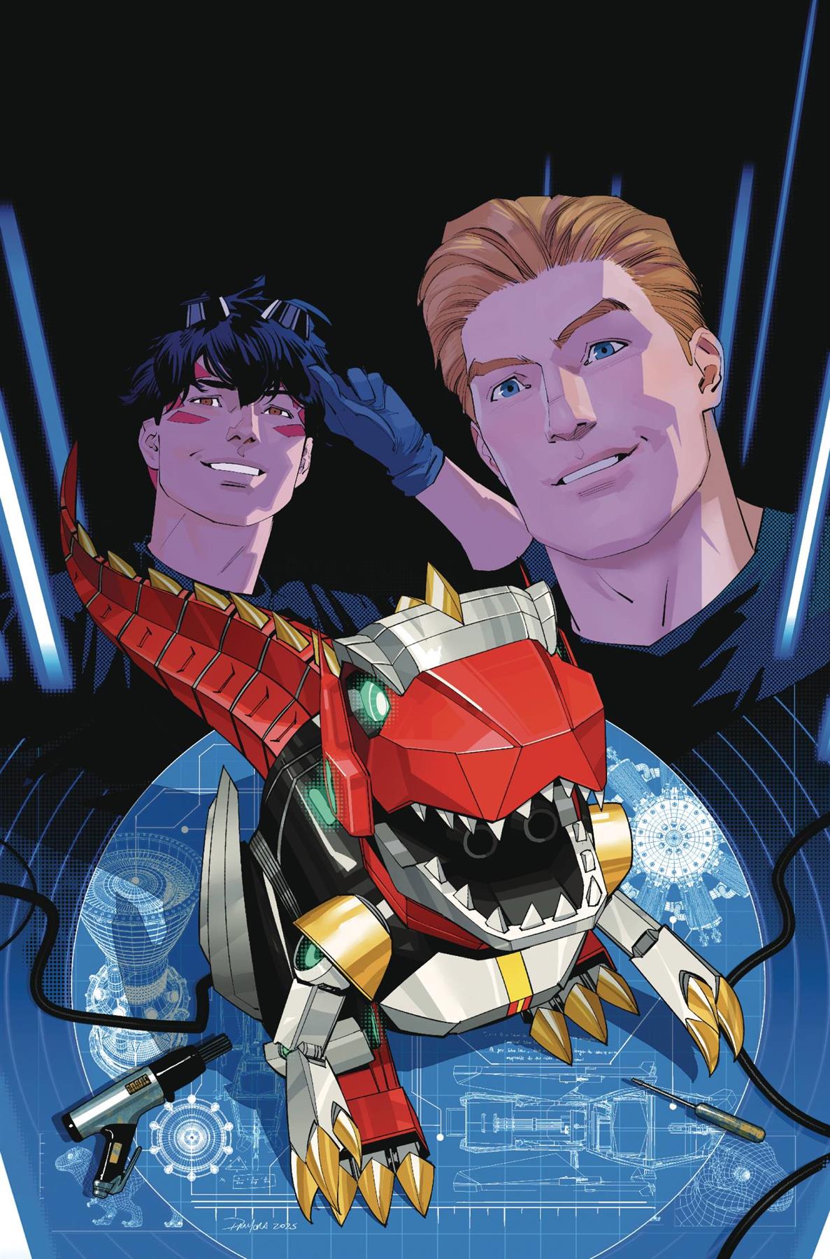 Power Rangers Prime #7 Cvr I Unlockable Mora Cvr I Unlockable Mora Boom Prh Comic Book 2025