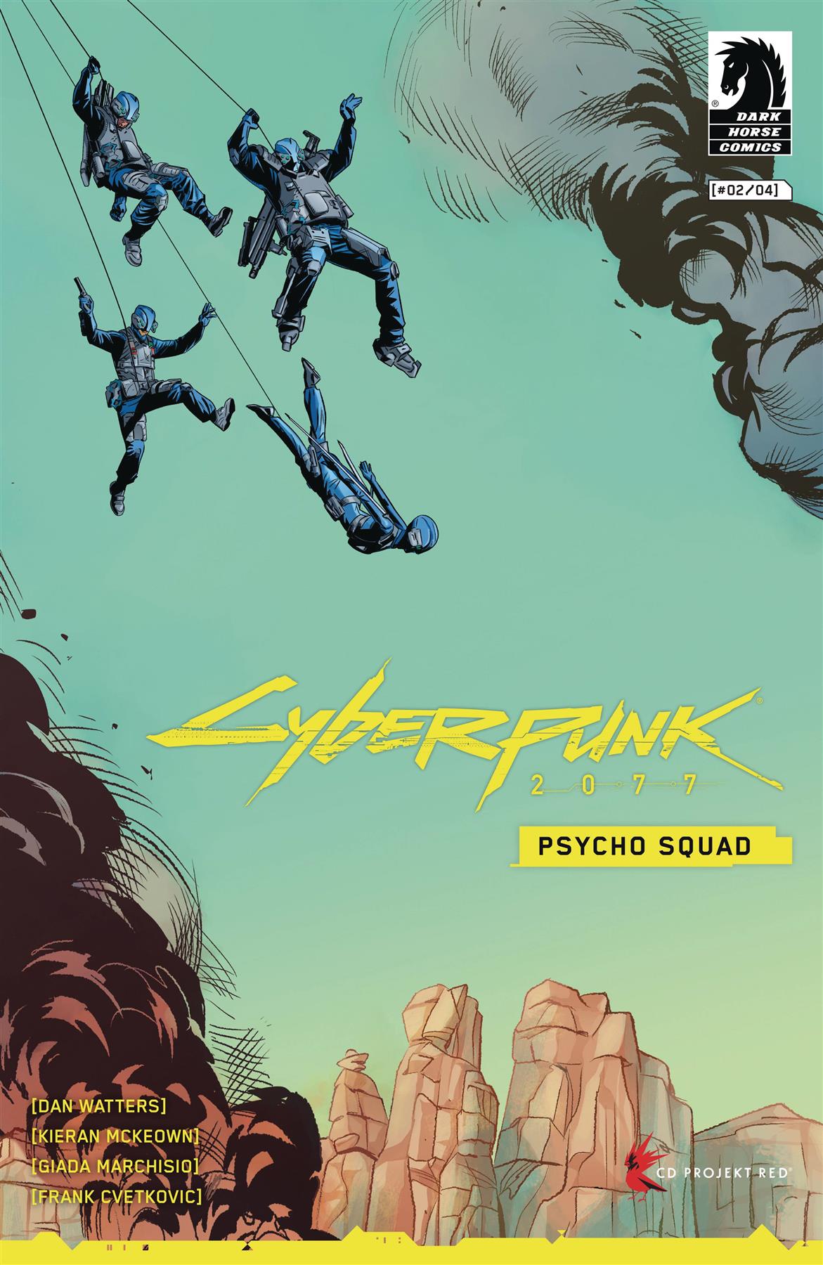 Cyberpunk 2077 Psycho Squad #2 Dark Horse Prh Comic Book 2025