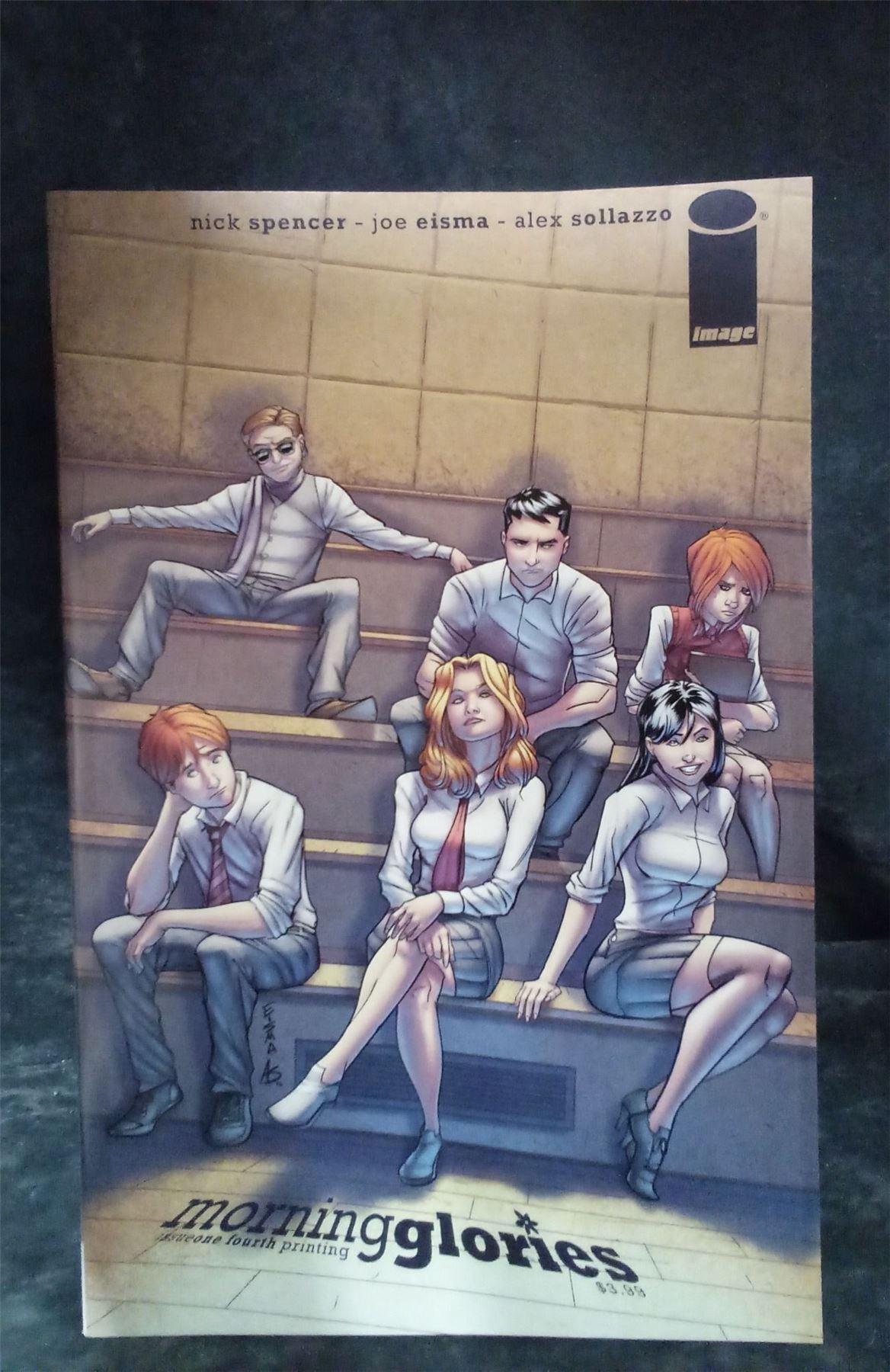 Morning Glories #1 Fourth Print Cover 2010 Image Comics Comic Book