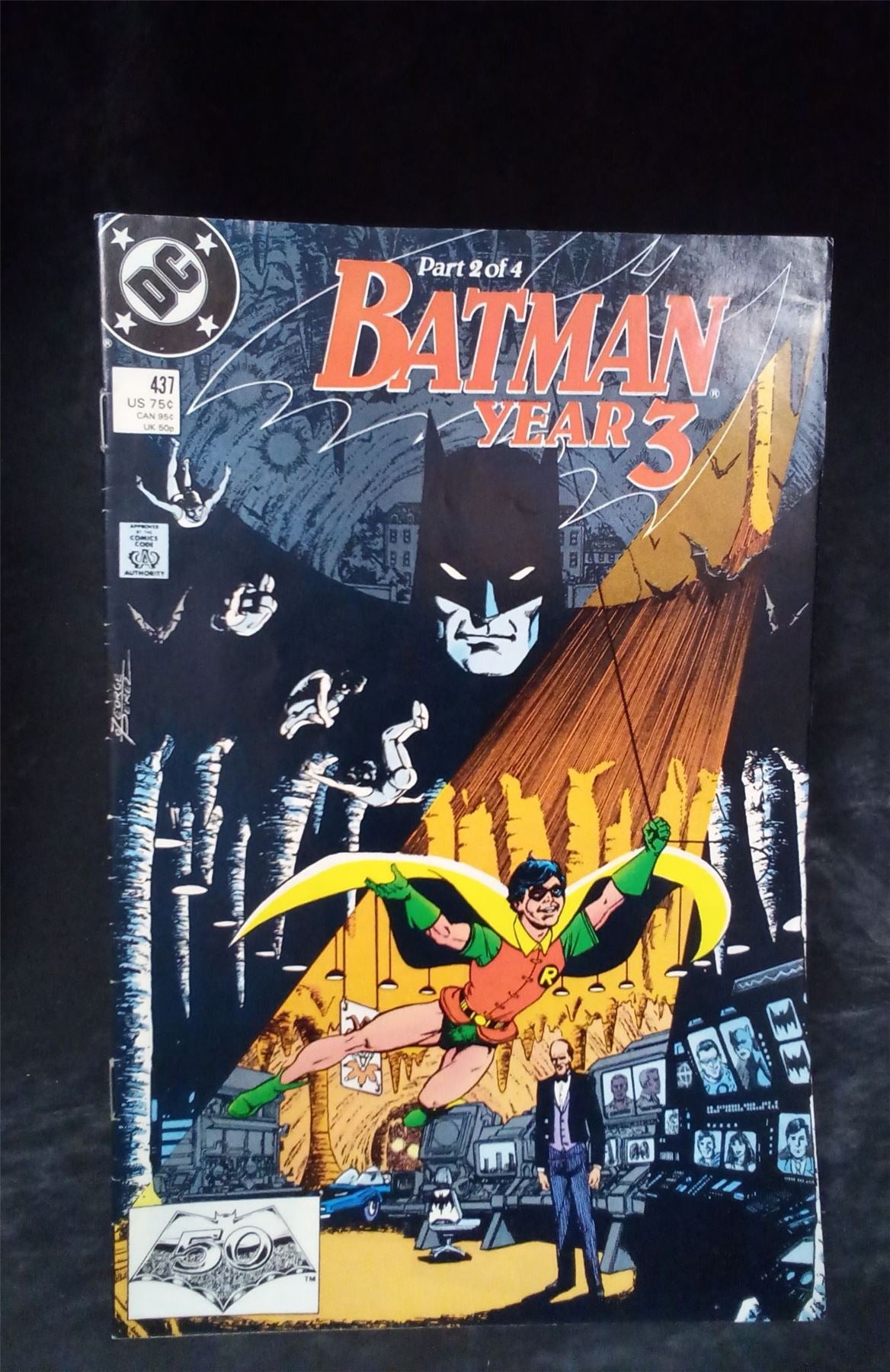 Batman #437 Newsstand Edition 1989 DC Comics Comic Book