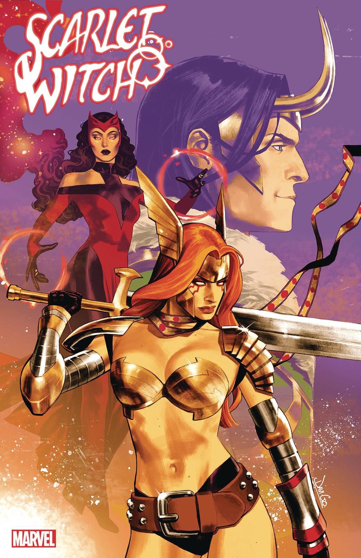 Scarlet Witch #1 Davi Go Pride Allies Var (Davi Go Pride Allies Var) Marvel Prh Comic Book 2024