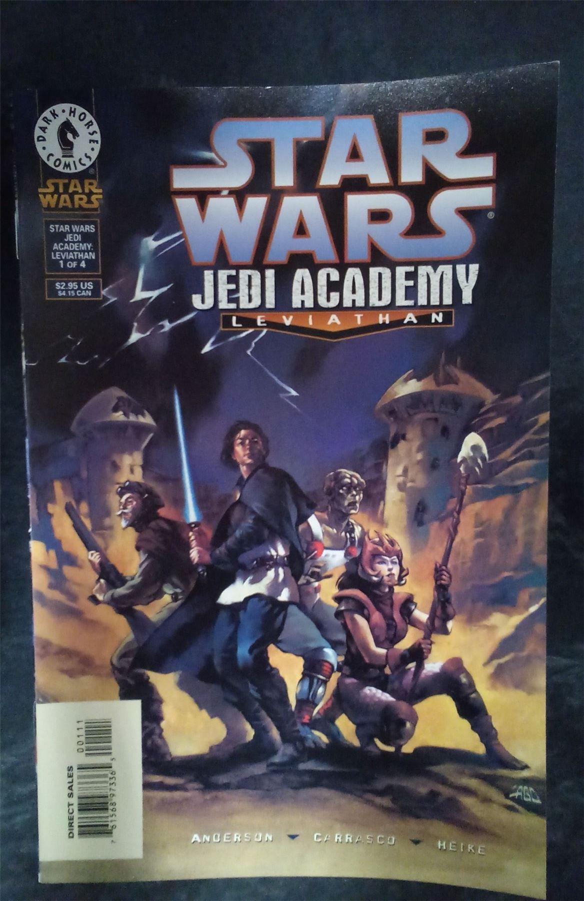 Star Wars: Jedi Academy - Leviathan #1 1998 Dark Horse Comic Book