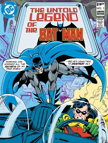 Limited Edition The Untold Legend Of The Batman #1 Cvr B Jose Luis Garcia-Lopez & Dick Giordano Foil Var DC Comics Comic Book 2025