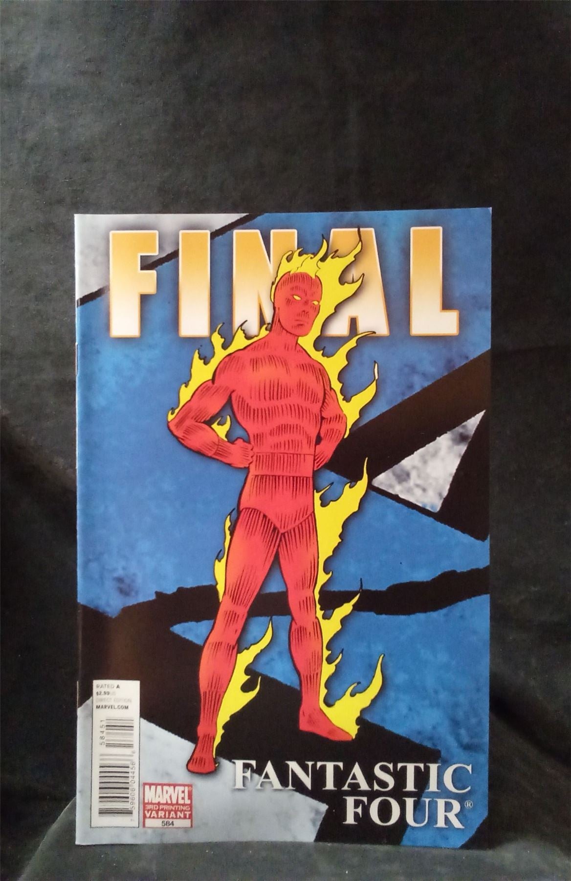 Fantastic Four #584 Third Print Cover 2010 Marvel Comics Comic Book