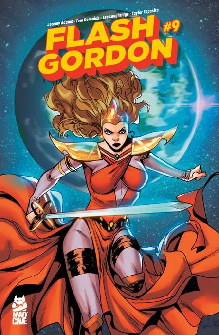 Flash Gordon #9 Cvr B Marika Cresta Homeworld Var Mad Cave Studios Comic Book