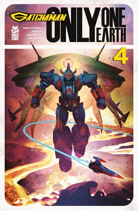 Gatchaman Only One Earth #4 (of 4) Mad Cave Studios Comic Book