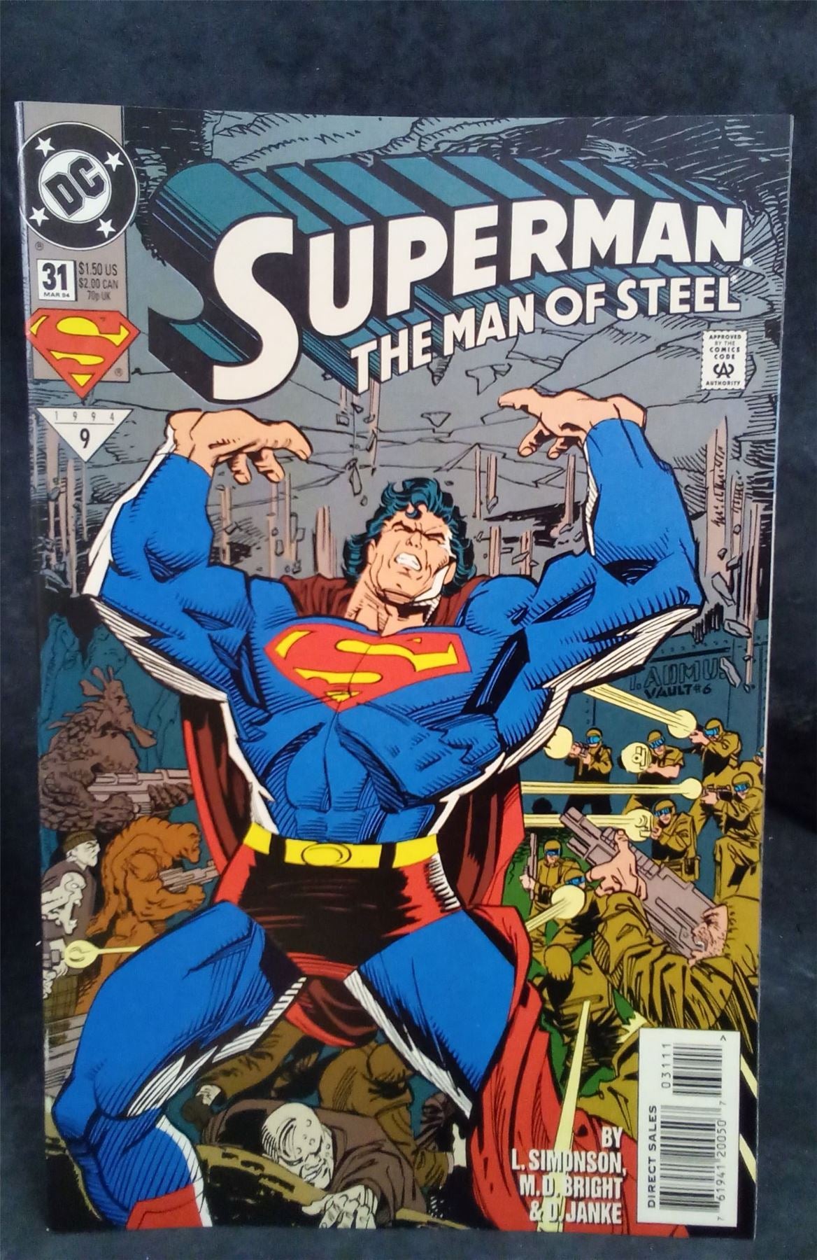 Superman: The Man of Steel #31 1994 DC Comics Comic Book