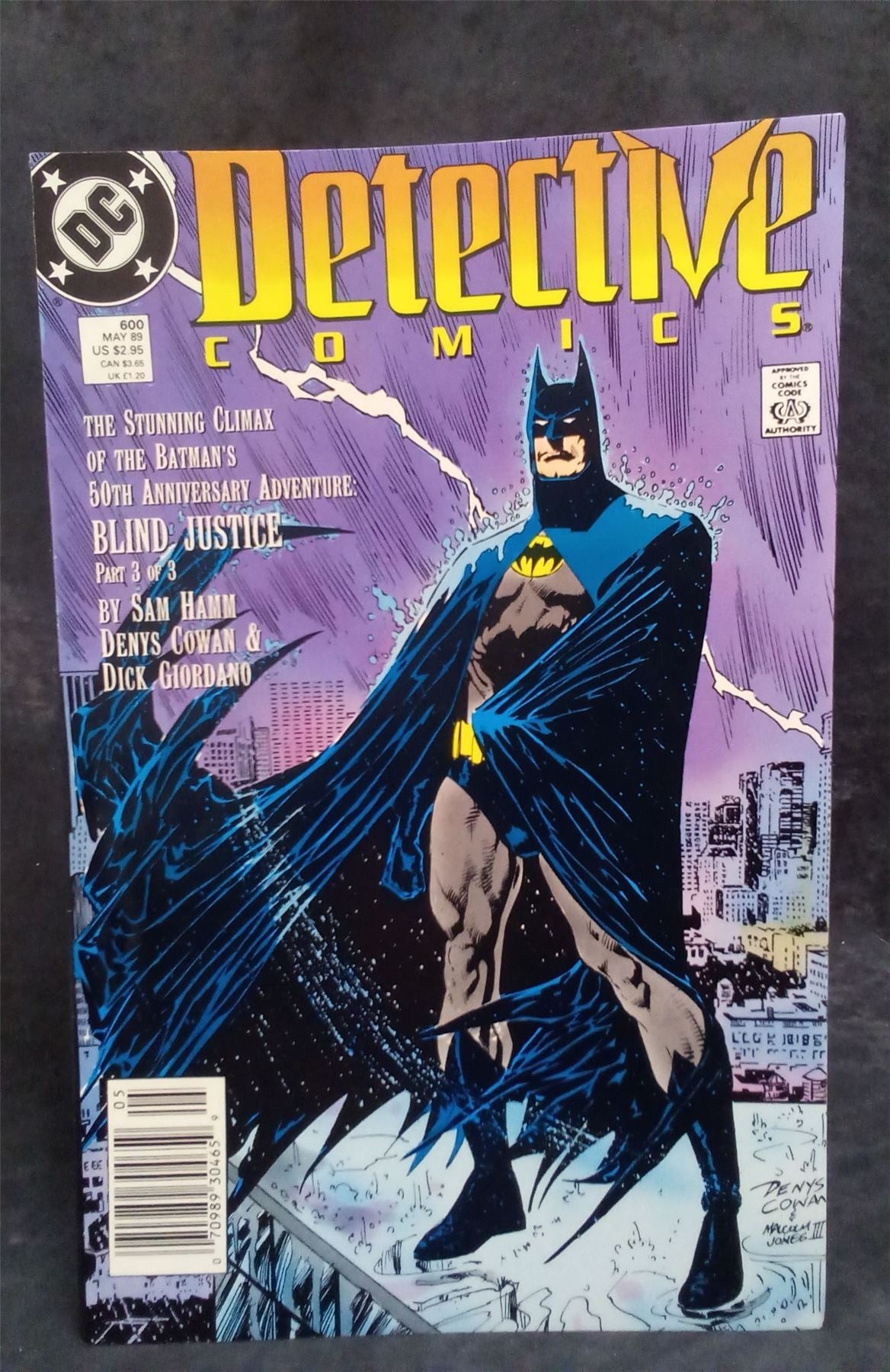 Detective Comics #600 1989 DC Comics Comic Book