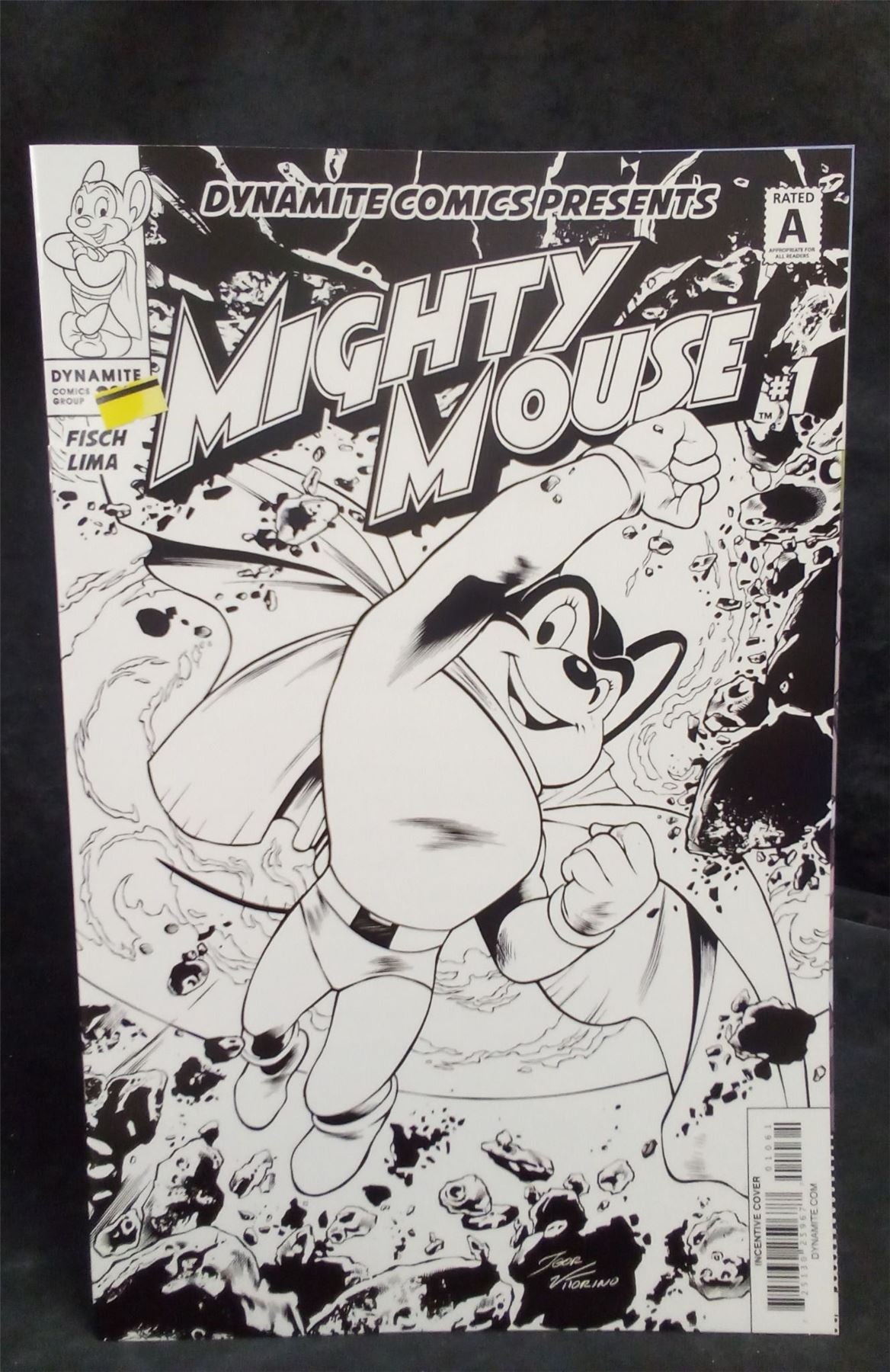 Mighty Mouse #1 Cover F 2017 Dynamite Entertainment Comic Book